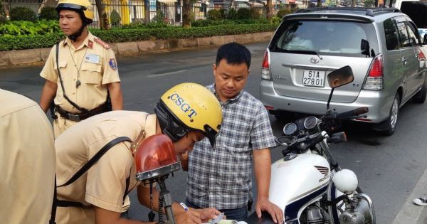 Mức xử phạt đi xe không chính chủ mới nhất năm 2020