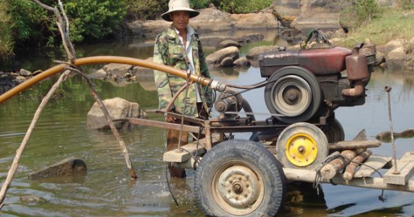 Bắc Tây nguyên vào mùa hạn