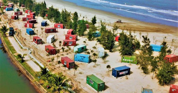 Dự án container ở rừng phòng hộ bị xử phạt hành chính 35 triệu đồng vì xây dựng sai phép.