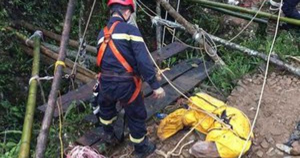 Tìm kiếm nam thanh niên rơi xuống hố sâu 250m, phát hiện thêm xác phụ nữ