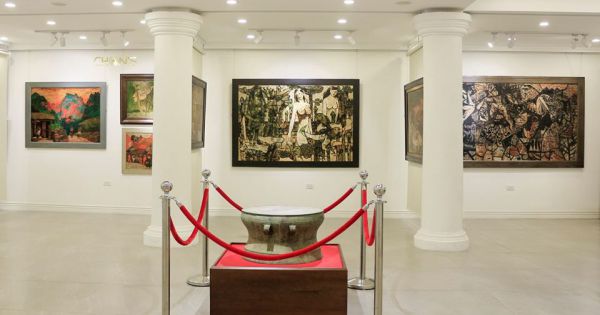 Kỷ lục 100 họa sĩ tham gia ''Tháng trưng bày sơn mài Việt Nam''