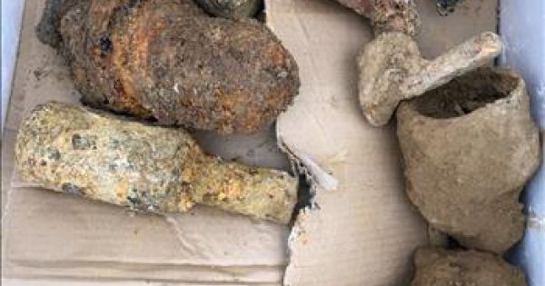 Tiêu hủy hơn 300 kg vũ khí, vật liệu nổ được phát hiện ở khu vực di tích Hầm Đờ Cát