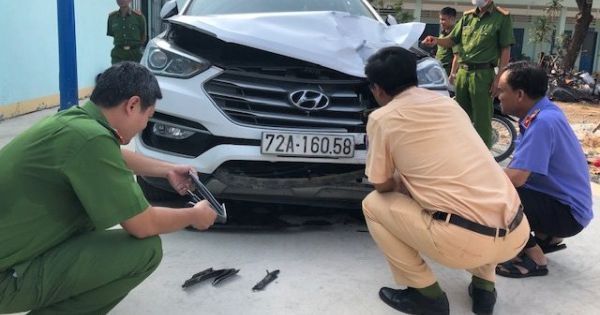 Vũng Tàu: Đại úy công an đang làm nhiệm vụ trên đường bị tài xế tông đã hy sinh