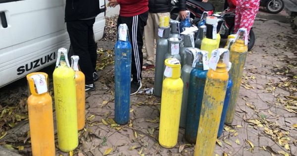 Tiếp tục bắt giữ nhiều khí cười được mua bán trái phép tại Hải Phòng