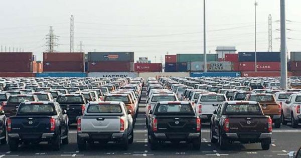 Ô tô nhập khẩu từ Thái Lan và Indonesia chiếm số lượng áp đảo