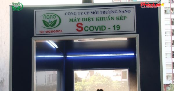 Công ty CP Kỹ thuật Môi trường Nano ra mắt máy diệt khuẩn kép SCovid – 19