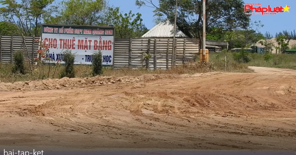 Quảng Ngãi: “Resort Phi Long” là Resort hay bãi tập kết cát trái phép