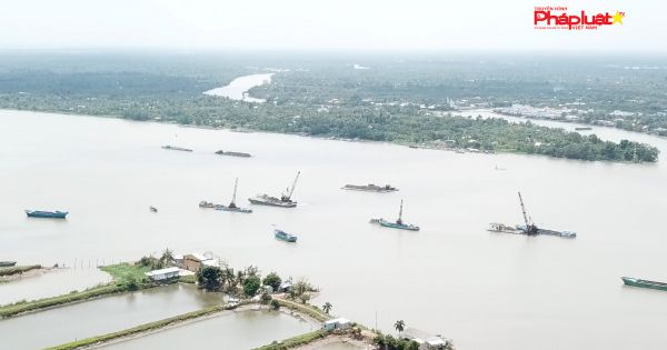 Vĩnh Long: Doanh nghiệp xin cấp phép nạo vét, đắp đê bao để khai thác cát trái phép