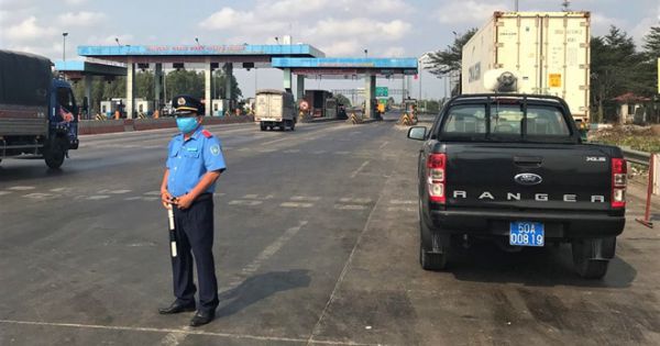 TP.HCM lập 10 chốt kiểm soát các phương tiện giao thông ra, vào thành phố