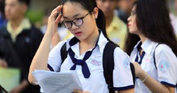 Đề thi tham khảo kỳ thi THPT quốc gia 2020: Độ khó vừa phải