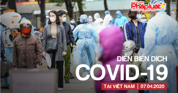 Bản tin tổng hợp Covid-19 cuối ngày (7/4/2020)