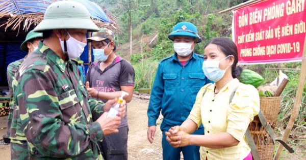 Quyết liệt chống dịch nơi cổng trời Tây Giang