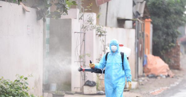 Hà Nội đề xuất Bộ Tư lệnh Hóa học khử khuẩn toàn bộ thôn Hạ Lôi