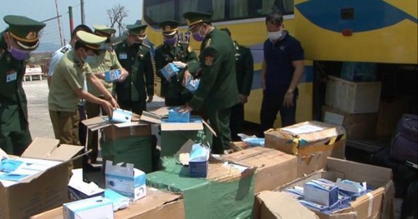 Tăng cường kiểm tra, ngăn chặn buôn lậu khẩu trang và gạo qua biên giới