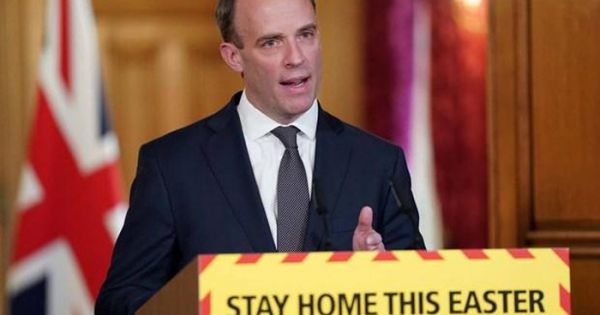 Ngoại trưởng Anh kêu gọi người dân ở nhà dịp lễ Phục sinh