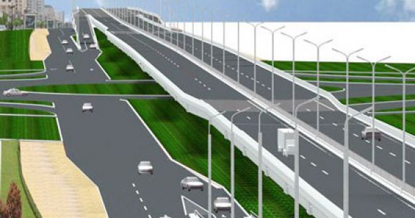 Đường trên cao Mai Dịch - cầu Thăng Long: Vỡ tiến độ, chậm dỡ hàng rào