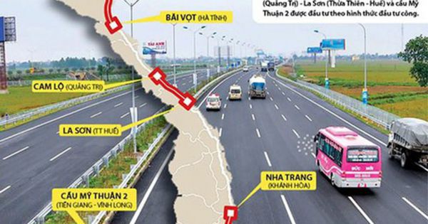 Dự án cao tốc Bắc - Nam bị đội kinh phí giải phóng mặt bằng