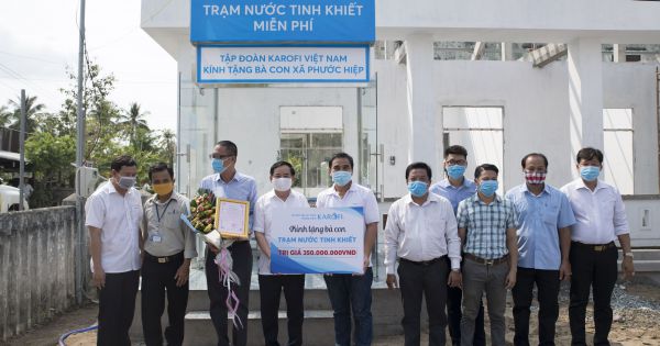 Karofi kích hoạt gói 10 tỷ đồng cùng cả nước chống dịch bệnh, hạn mặn