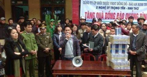 Trọng Tấn quyên góp gần 20 tấn gạo chia sẻ khó khăn