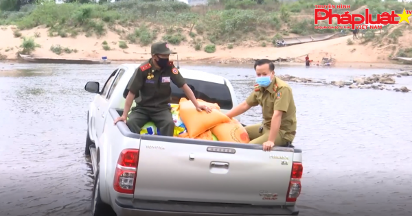 Thắm đượm nghĩa tình đôi bờ Sê Pôn trong đại dịch Covid-19