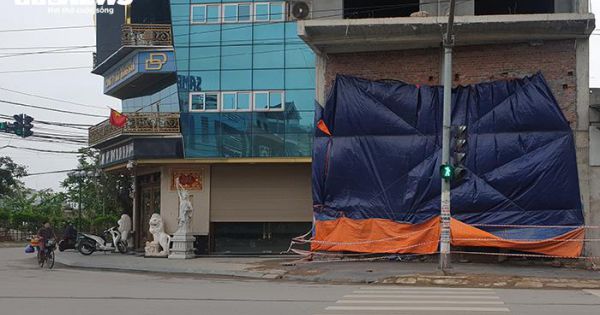 Tòa nhà vi phạm trật tự xây dựng của Đường Dương bị đình chỉ thi công