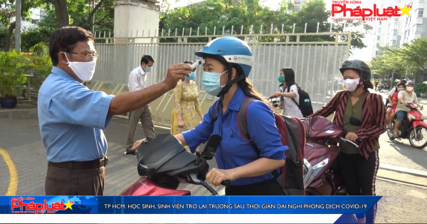 TP HCM: Học sinh, sinh viên trở lại trường sau thời gian dài nghỉ phòng dịch Covid-19