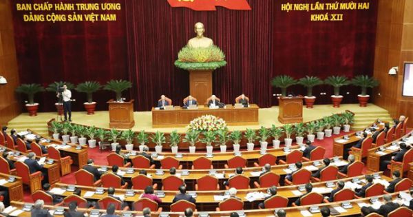 Khai mạc trọng thể Hội nghị lần thứ 12 BCH Trung ương Đảng