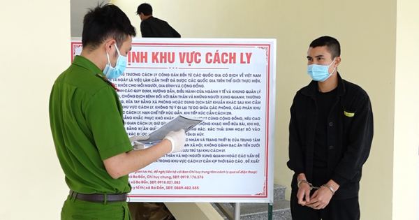 Phát hiện đối tượng truy nã trong số người cách ly COVID-19