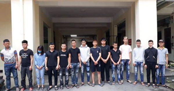 Khởi tố 14 thanh niên chạy xe máy náo loạn tại Đông Anh