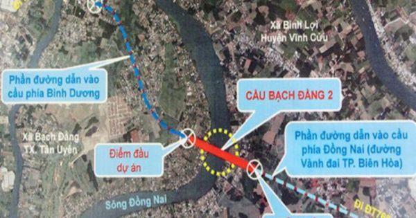 Sẽ khởi công cầu Bạch Đằng 2 nối 2 tỉnh Đồng Nai và Bình Dương