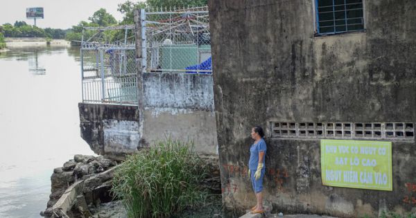 Sống thấp thỏm nơi sạt lở