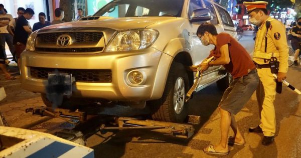 Hà Nội: Tài xế 'uống 20 cốc bia' bị phạt 35 triệu đồng