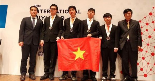 Bộ GD&ĐT tiếp tục tổ chức dự thi Olympic khu vực và quốc tế