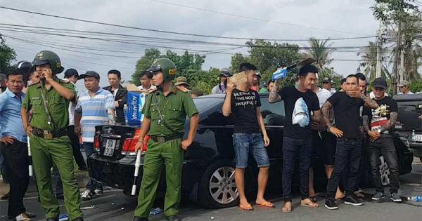 Đang xét xử nhóm giang hồ “Giang 36” vây xe chở công an ở Đồng Nai