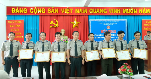 Cục Thi hành án Dân sự tỉnh Long An lập thành tích hướng tới kỉ niệm 74 năm ngày Truyền thống