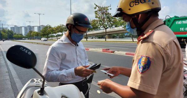CSGT TPHCM xử phạt hơn 5,7 tỉ đồng sau 10 ngày tổng kiểm soát phương tiện