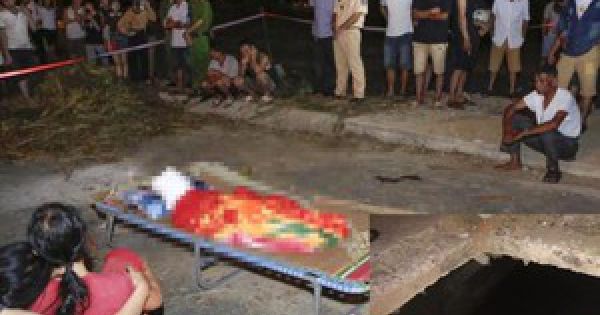 Rơi xuống hố ga bên đường ven biển, cháu bé 4 tuổi tử vong thương tâm