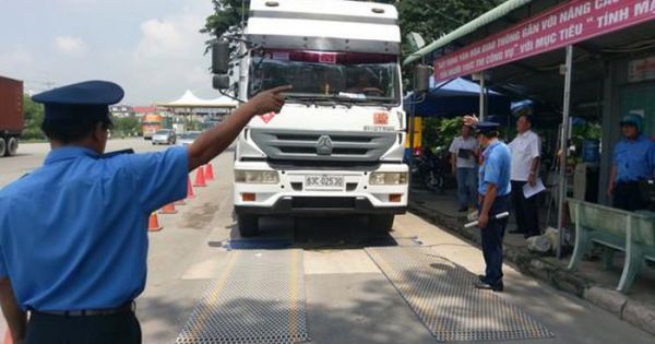 Xử lý nghiêm xe chở quá tải