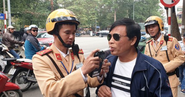 CSGT Phú Thọ xử lý gần 13.000 trường hợp vi phạm nồng độ cồn