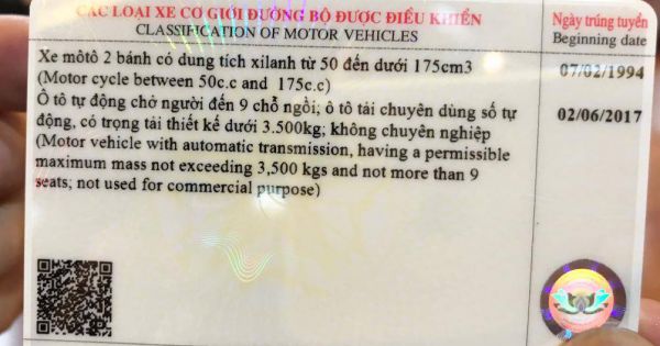 Từ 1/6, GPLX cấp mới có thêm mã QR để chống làm giả
