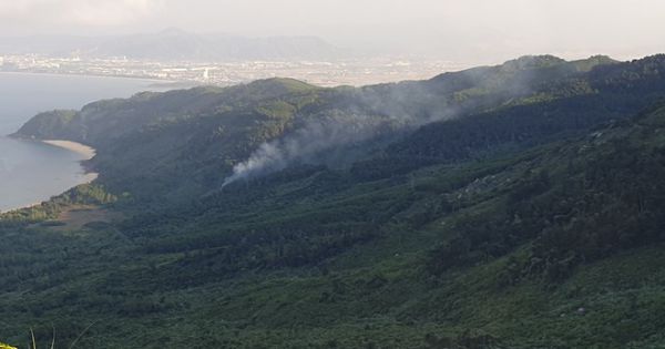 Cháy rừng bất thường ở rừng Hải Vân, nơi nghi ngờ phạm nhân Triệu Quân Sự lẩn trốn