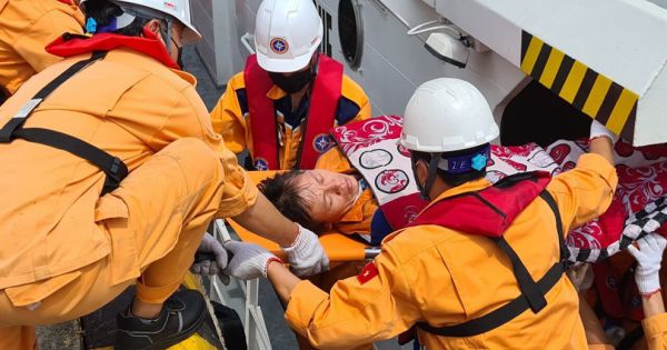 Tàu cá chở 4 thuyền viên bị đắm ở Vịnh Bắc Bộ đã tìm thấy vị trí