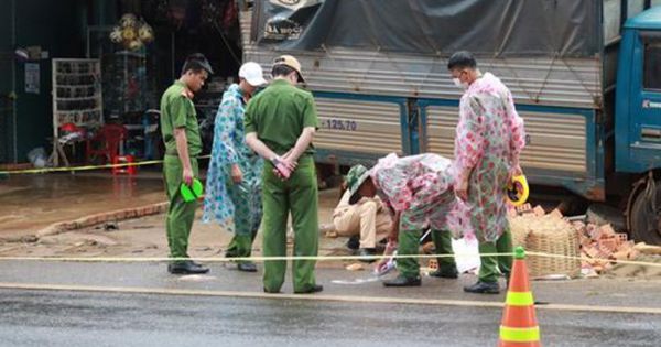 Khởi tố, bắt tạm giam tài xế điều khiển xe tải lao vào chợ khiến 5 người tử vong