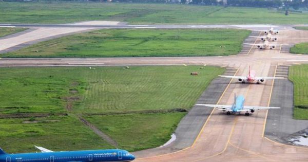 Đóng cửa một đường băng tại sân bay Tân Sơn Nhất từ 1/7 đến 31/12
