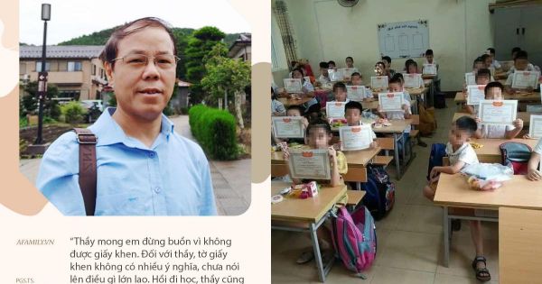 Bộ GD&ĐT lên tiếng về bức ảnh “cả lớp nhận giấy khen mình em lạc lõng”