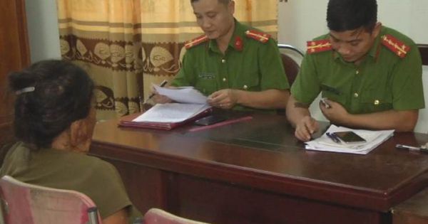 Công an triệu tập 1 phụ nữ liên quan vụ cháy rừng ở Nghệ An