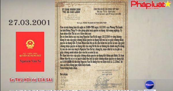 Văn bản hành chính “sai”... Không ảnh hưởng đến người dân?