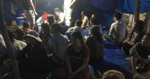 Triệt phá tụ điểm đánh bạc giữa đầm lầy