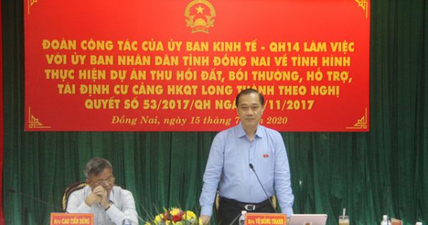Đồng Nai sẽ giao đất xây sân bay Long Thành trong năm 2020