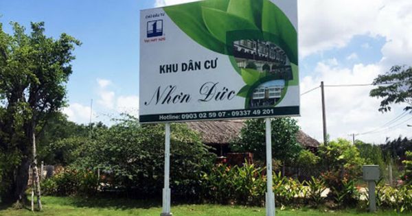 Thanh tra kết luận về dự án Khu dân cư Nhơn Đức của Công ty CP Vạn Phát Hưng